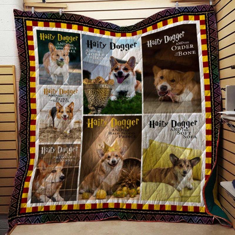 A BC-Corgi 005 Quilt Blanket