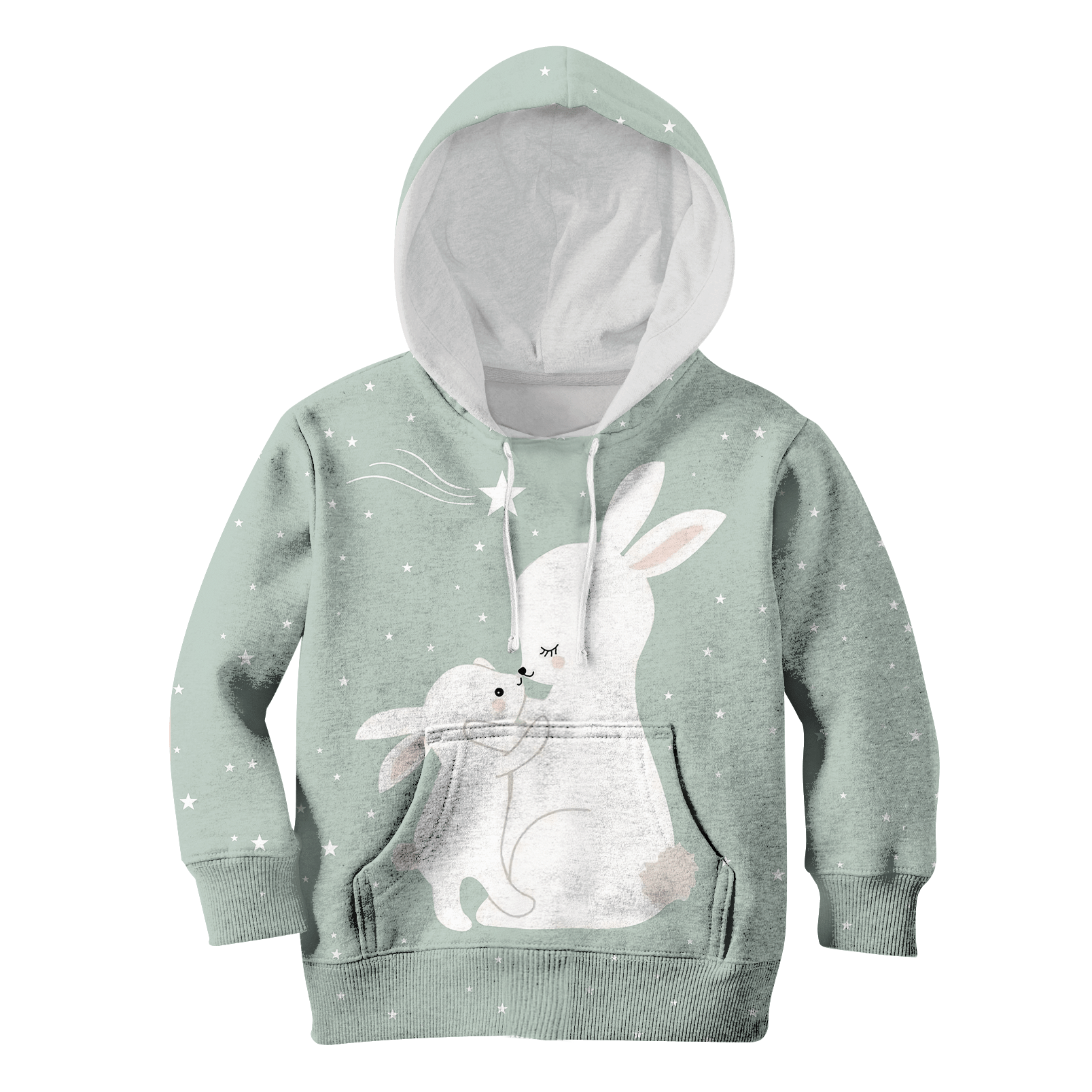 Rabbit Family Custom Hoodies T-shirt Apparel