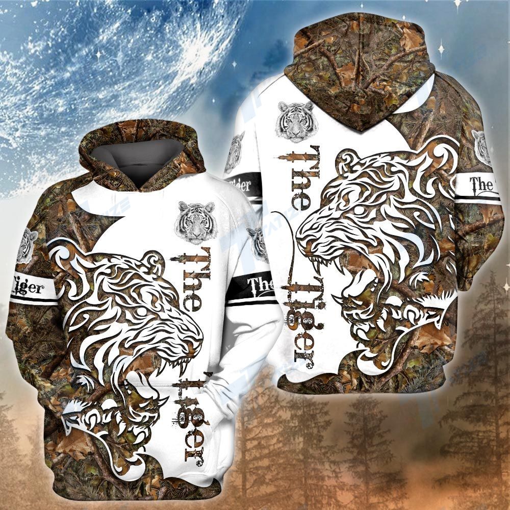 Wild animal face tiger 3D ALL OVER PRINTED SHIRT, SWEATSHIRT, HOODIE, BOMBER JACKET SIZE S – 5XL