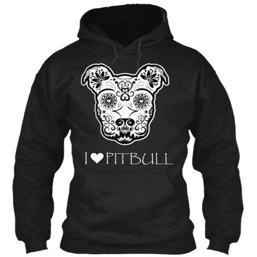 I Love My Pitbull, Pitbull Sugar – Gildan Hoodie Sweatshirt