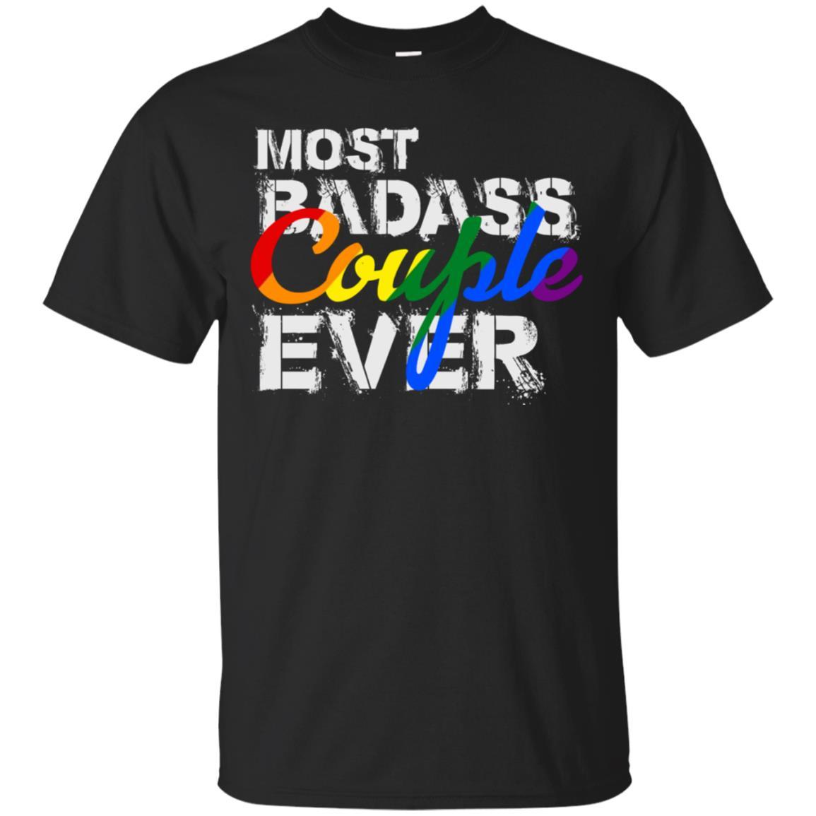 Badass LGBT Gay Lesbian Couple, Valentine’s Day T Shirt Gift – Cotenis