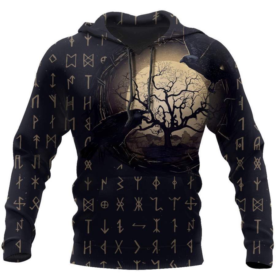 Vikings – The Raven of Odin Hoodie