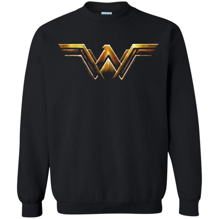 AGR DC Comics 3D Logo Wonder Woman Justice League Sweatshirt