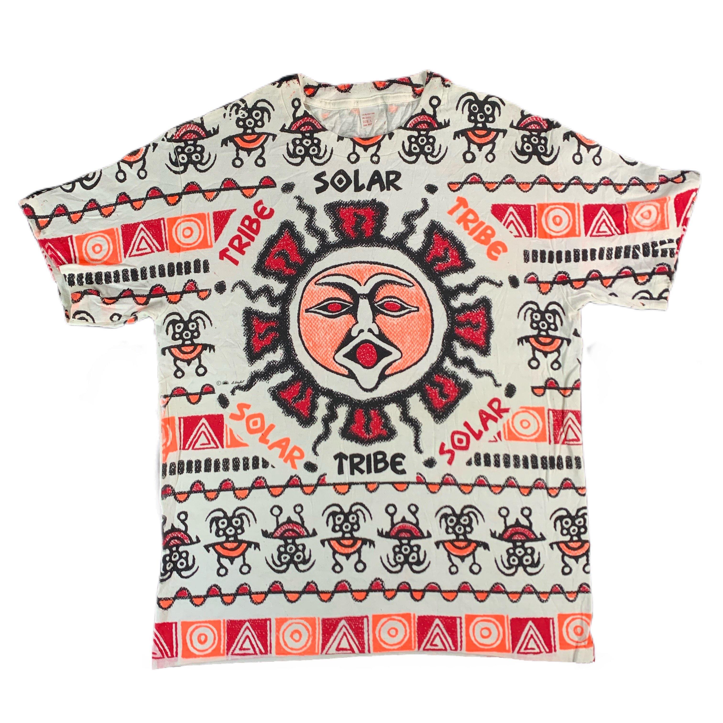 Vintage Solar Tribe “Sun” All Over Print T-Shirt