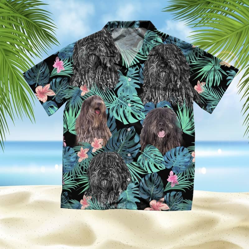 Felacia Bergamasco Shepherd Summer Leaves Hawaii Shirt Ha111524