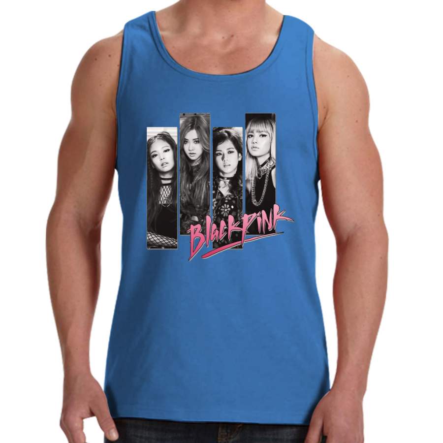 BLACKPINK Vintage Grunge T-Shirt Men Tank Top