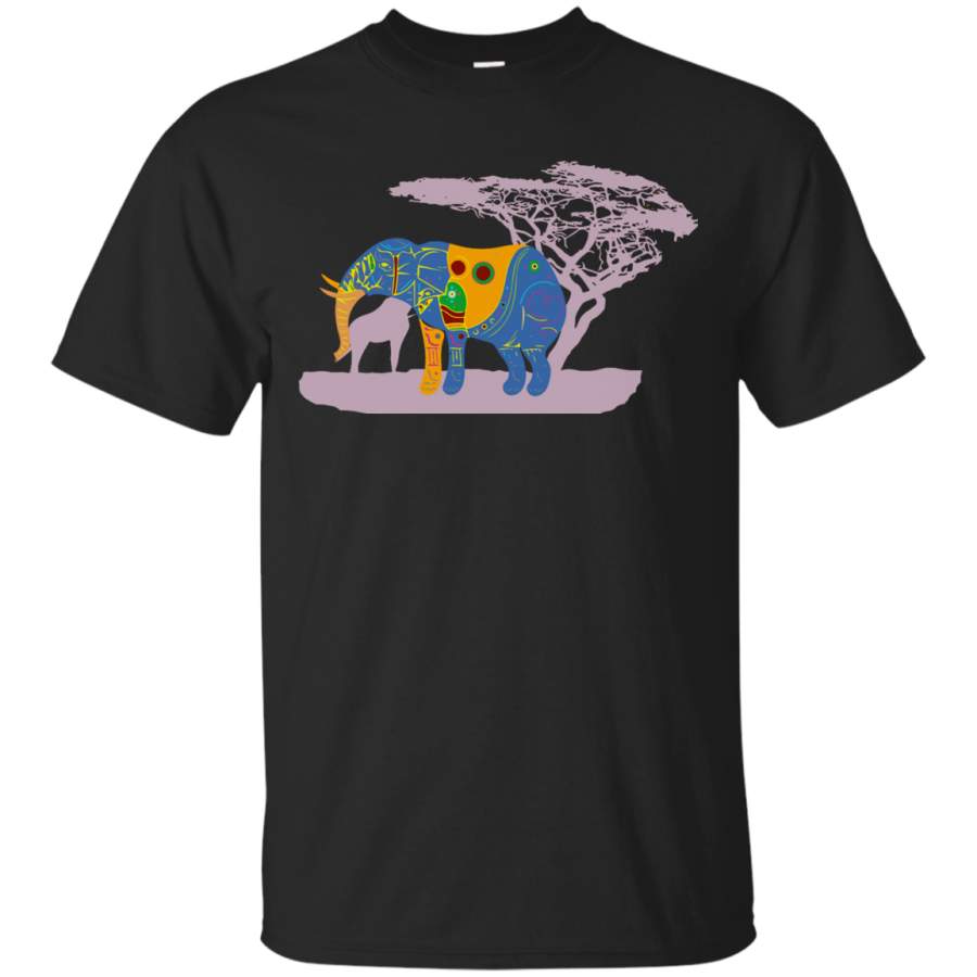 Elephants – Africas Rainbow animals T Shirt & Hoodie