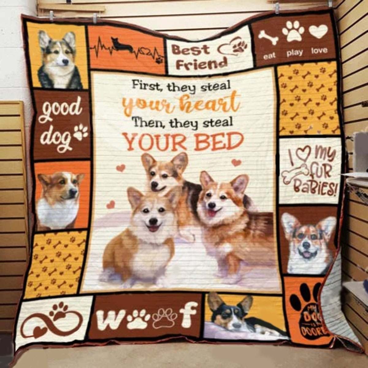 Corgi Ht 27121905 Awesome MYT164 3D Customized Quilt