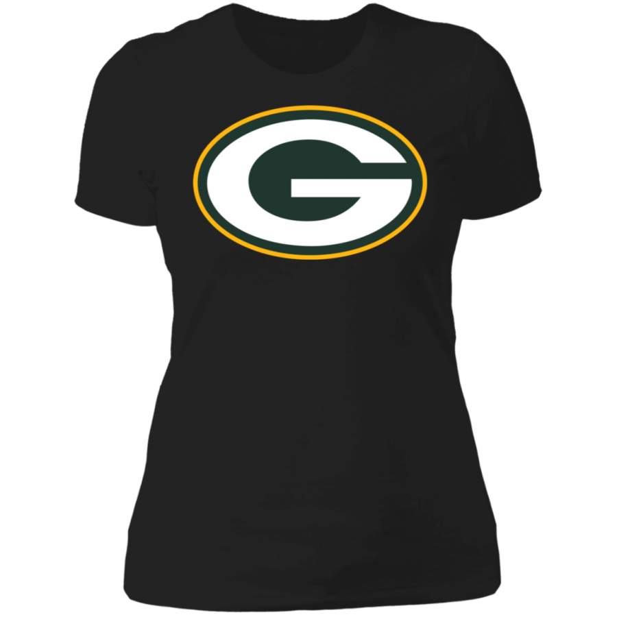 Green Bay Packers Team Logo NL3900 Ladies’ Boyfriend T-Shirt