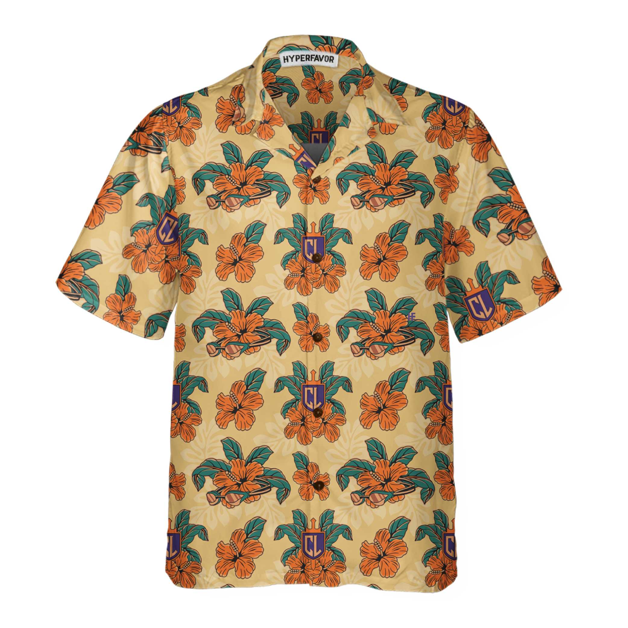 Cl Tropical Floral Hawaii Shirt Ha68969