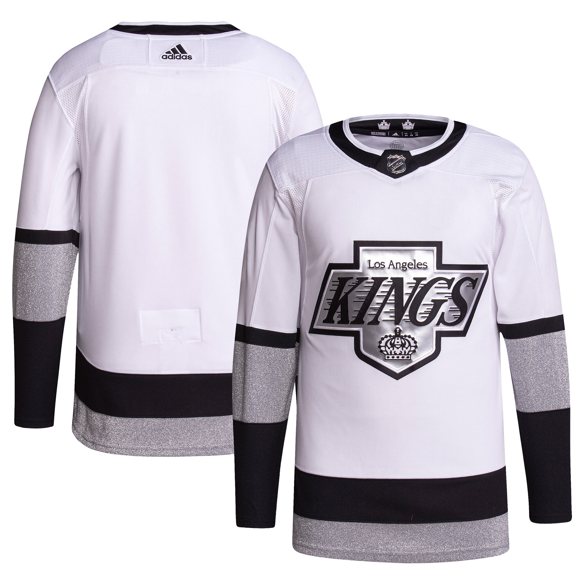 Men's Los Angeles Kings adidas White 2021/22 Alternate Primegreen Authentic Pro Jersey