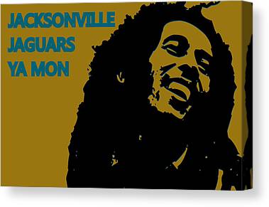 Jacksonville Jaguars Ya Mon Joe Hamilton Canvas Print