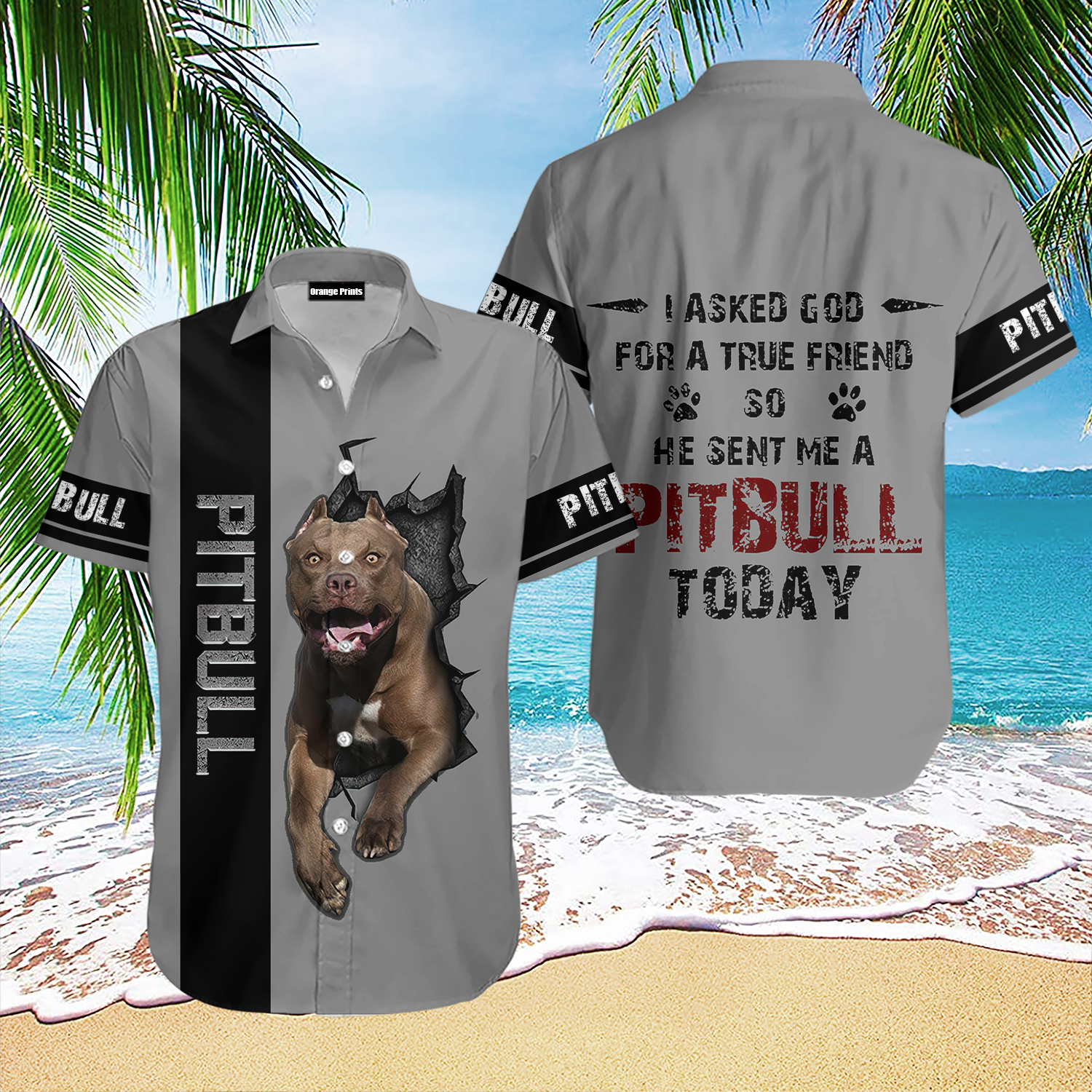 Pitbull Hawaii Shirt For Men And Women Ha105977