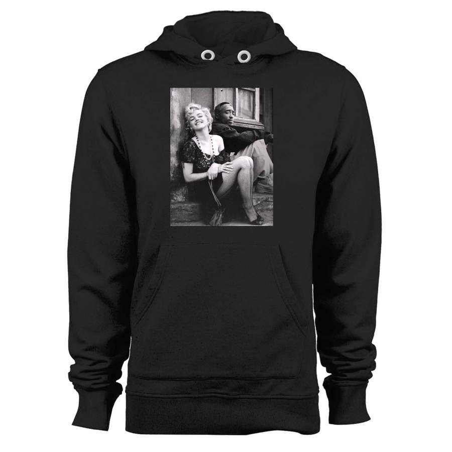 2pac X Marilyn Monroe Unisex Hoodie