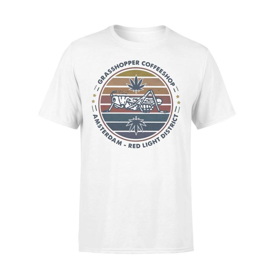 Grasshopper Coffee Shop Amsterdam Red Light District Vintage T-shirt