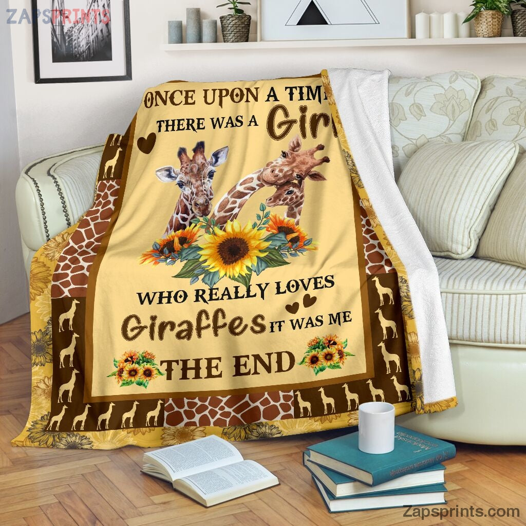 Who Really Loves Giraffes It Was Me Blanket – Cool Gift Ideas