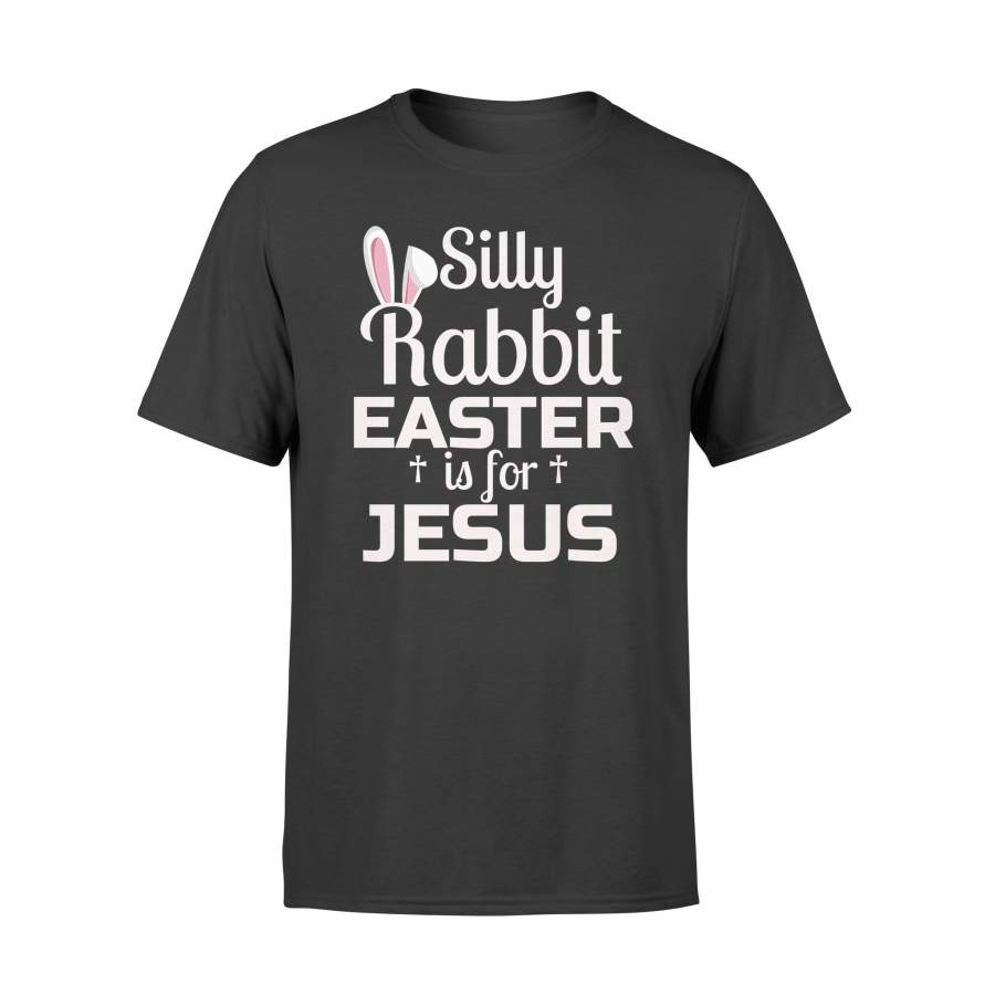 Easter Rabbit Easter Is For Jesus Women Kids T Shirt