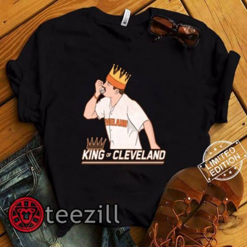 King of Cleveland Shirt Cleveland Indians Gift