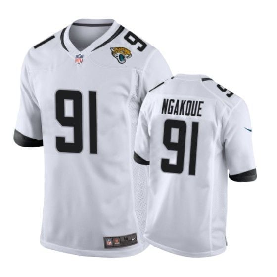 Jacksonville Jaguars Yannick Ngakoue Game White Mens Jersey