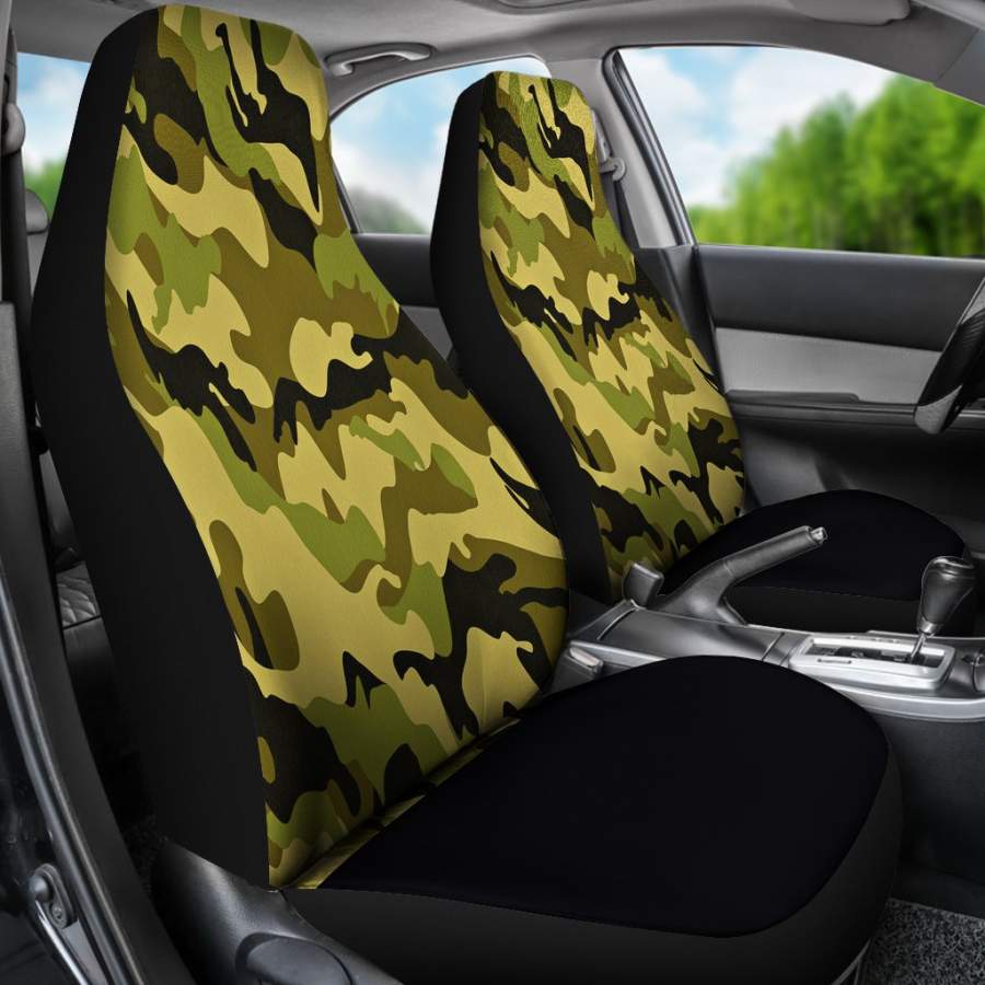 Green Camouflage Car Seat Covers Oralie Shop