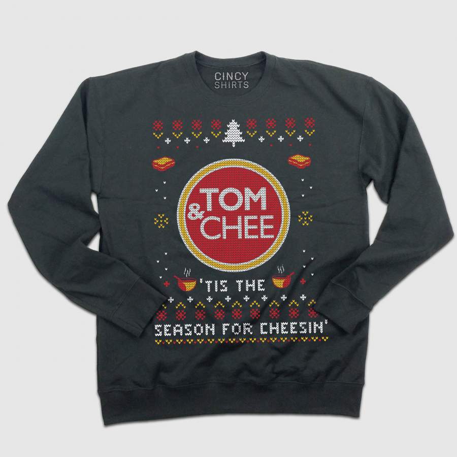 Tom & Chee Ugly Christmas Sweatshirt