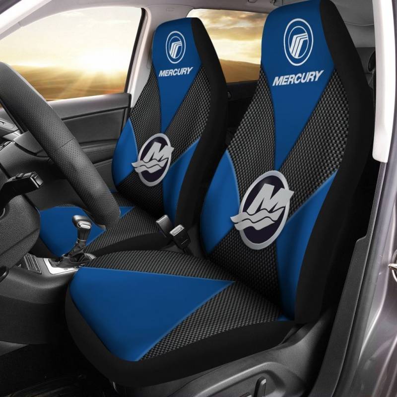 Mercury- LPH Car Seat Cover (Set of 2) Ver1 (Blue)