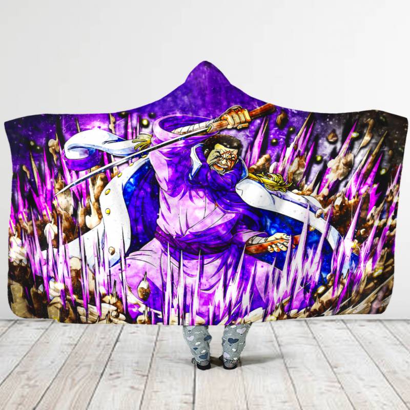 Extremely Strong Swordsman Hooded Blanket