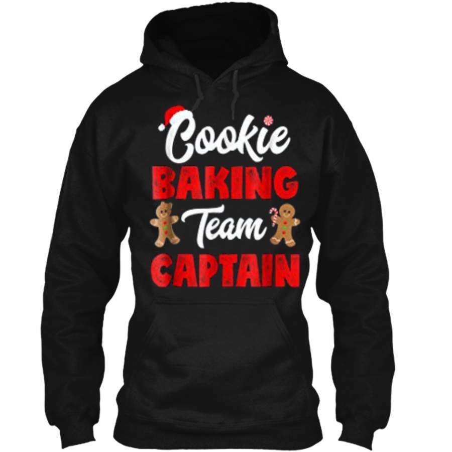 Christmas Baking Team Captain  Holiday Cookie Tee Pullover Hoodie 8 oz