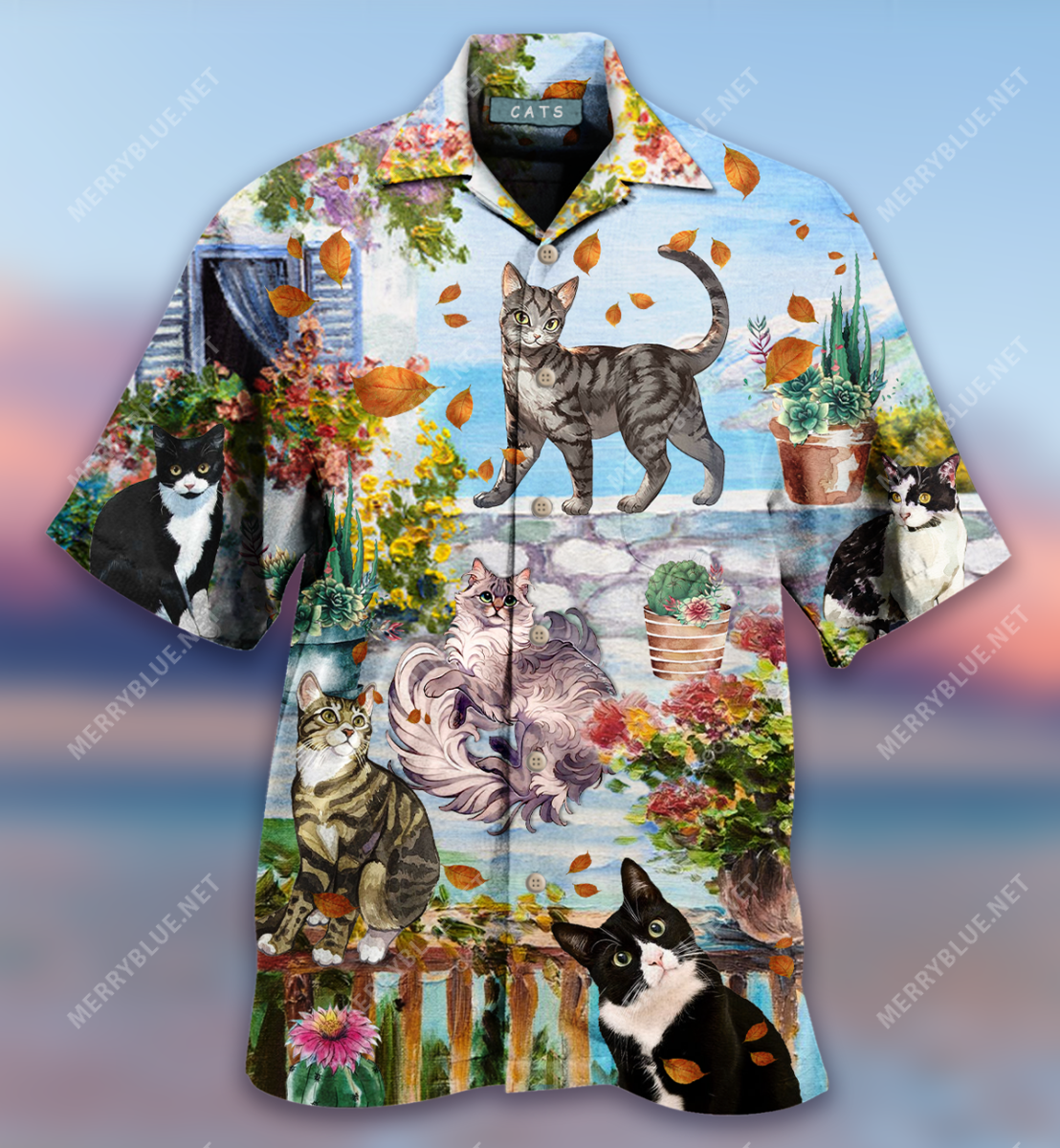 Keep Cats In Your Heart Hawaii Shirt Ha38975