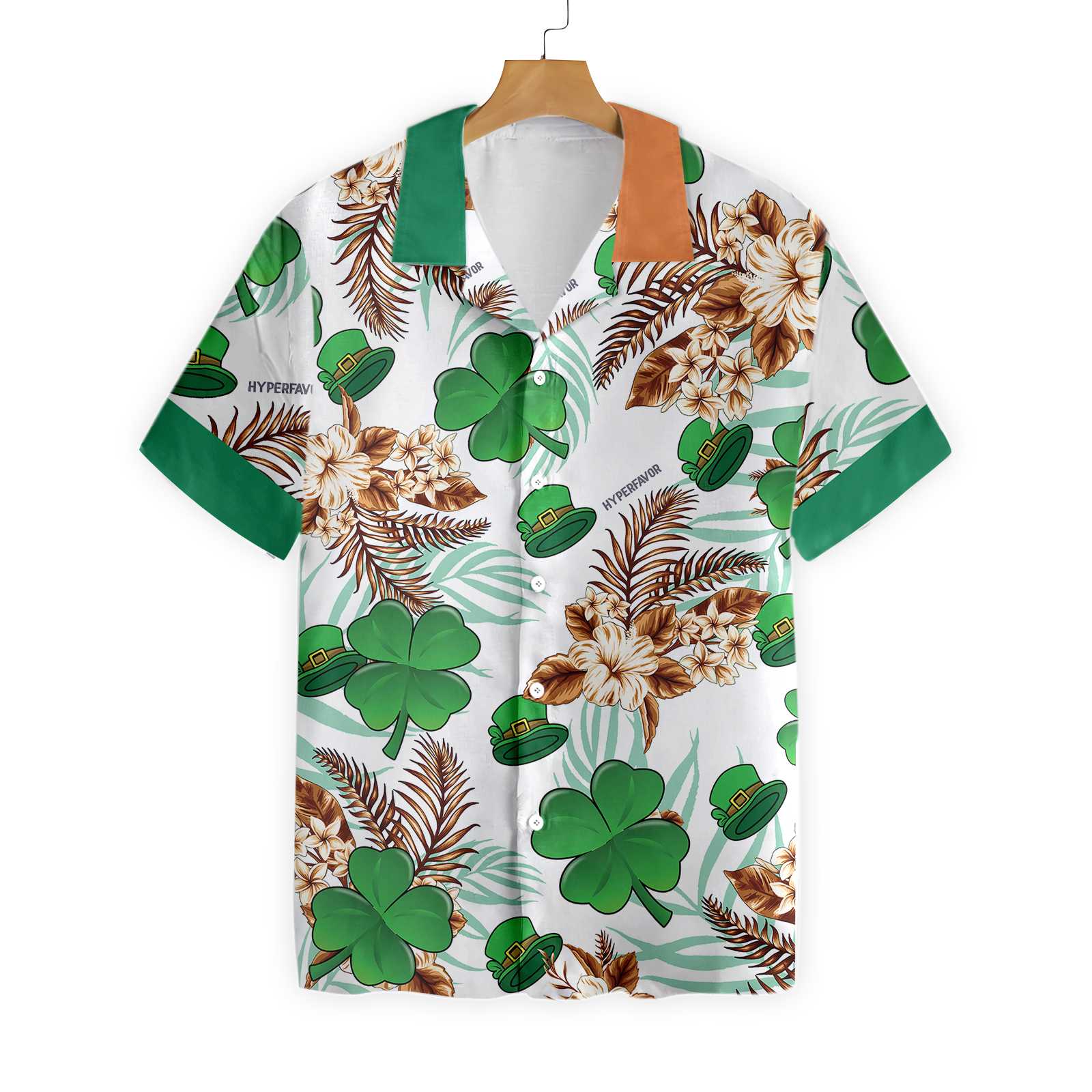 Irish People Proud Shamrock 0401 Hawaii Shirt Ha92652