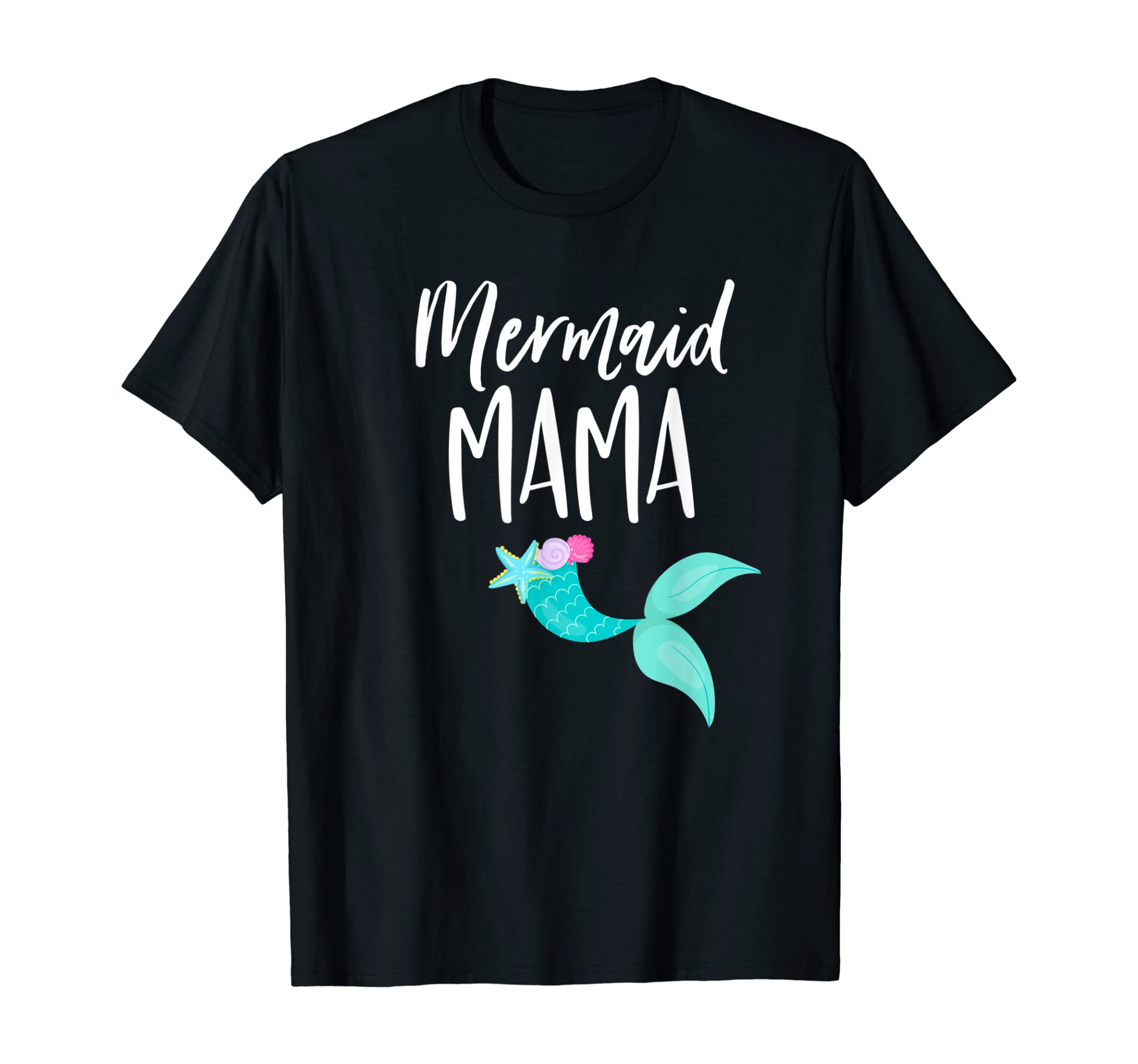 Mom Birthday Party Outfit Dad Mommy Girl MERMAID MAMA SHIRT