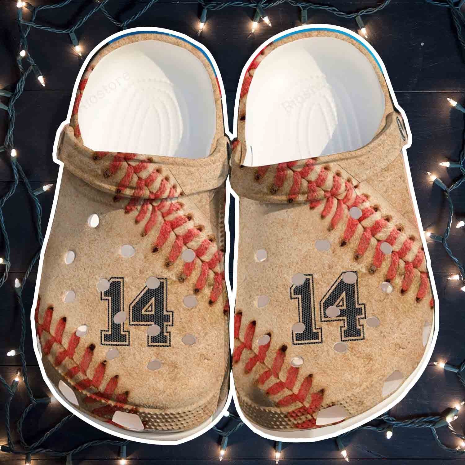 3D Baseball Ball Crocs Shoes Clogs For Batter – Funny Baseball Custom Crocs Shoes Clogs For Men Women – Gigo Smart