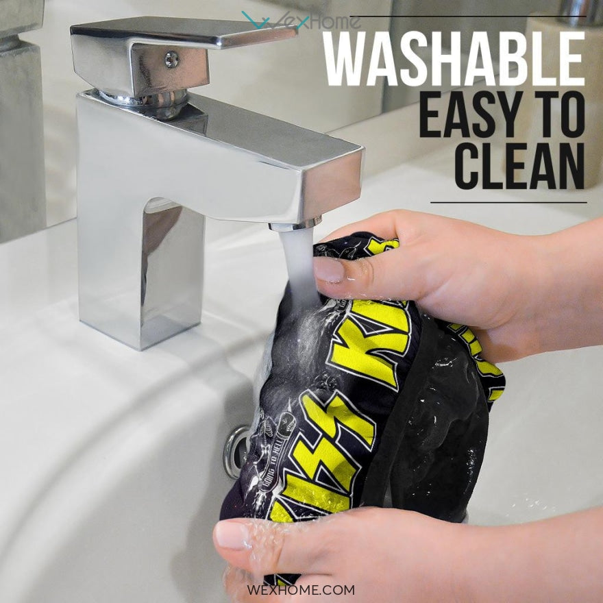 Kiss Rock Band Steering Wheel Cover Kiss Band Skeleton Steering Wheel