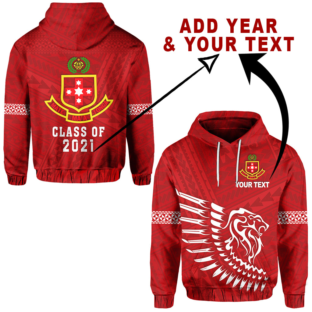 (Custom Personalised) Lion Kolisi Tonga Hoodie Atele – Year Class And Your Text Lt13