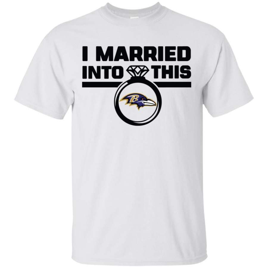 AGR I Married Into This Baltimore Ravens Shirt