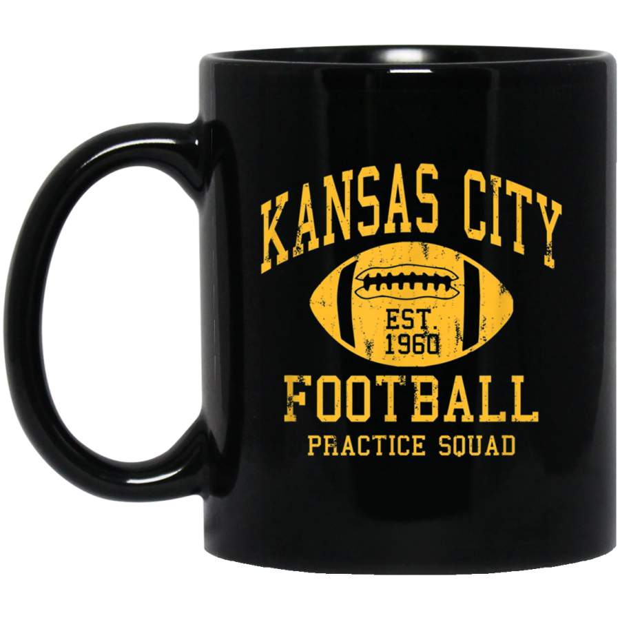 Kansas City 2020 Vintage KC Football Practice Squad Gift Mug