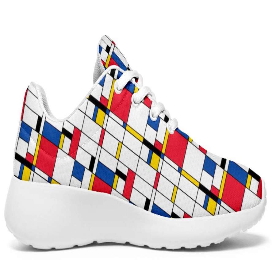 Mondrian Style Sneakers - Etsyprinted