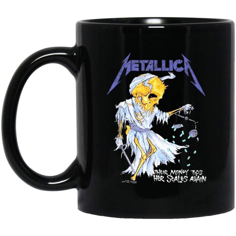 Turn the Page-Metallica And Justice All Mug Black Mug