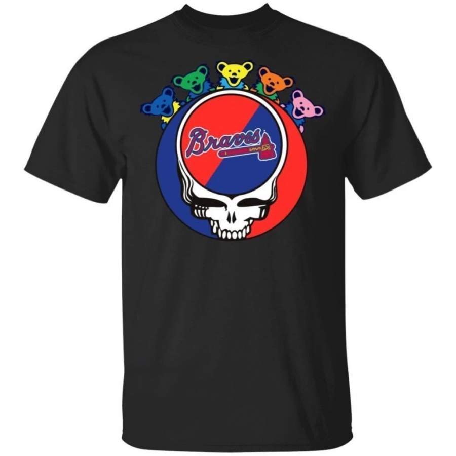 The Grateful Dead Mixed Atlanta Braves T-Shirt