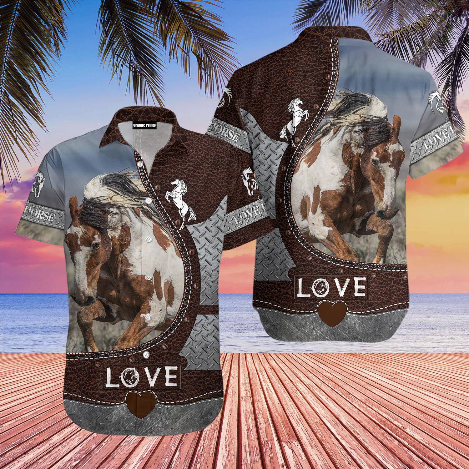 Love Horse Aloha Hawaii Shirts For Men And Women Ha824