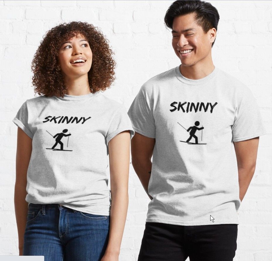 Skinny Shark Tank Skinny Net Worth 2021 Gift Lover Cool Skinny Essential Classic T-Shirt