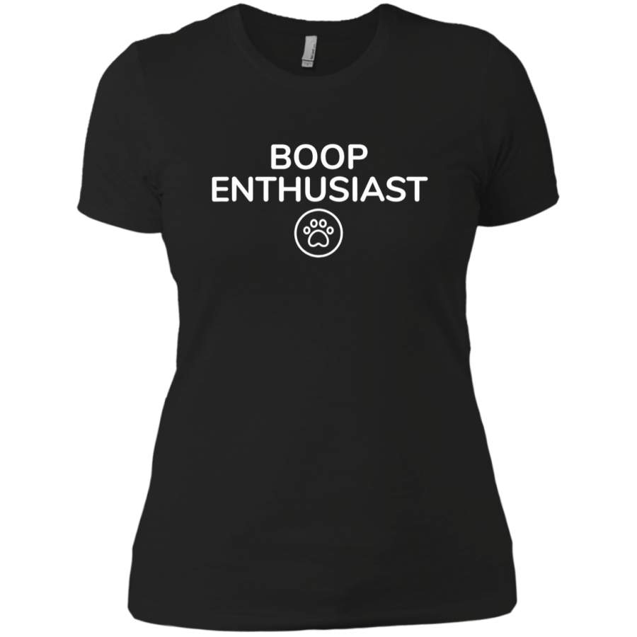 AGR Boop Enthusiast Dog Love Boop Dogs Ladies T-Shirt