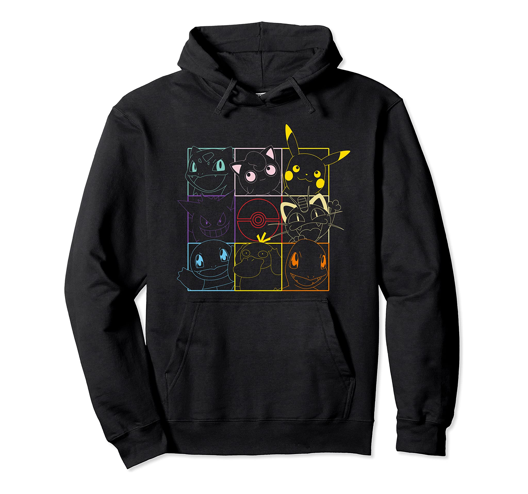 Pokemon Grid Pullover Hoodie