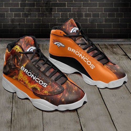 denver broncos air jordan 13 sneakers 319 jd13 sneakers personalized shoes design