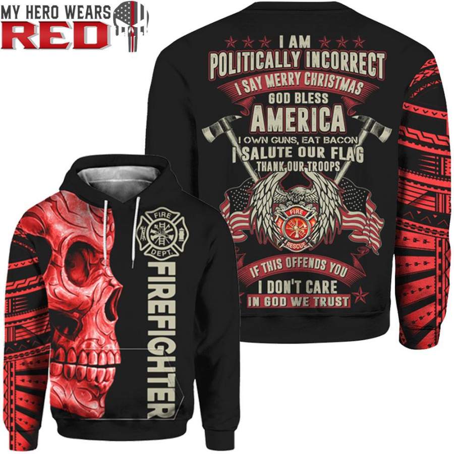 I Say Merry Christmas Zip & Hoodies