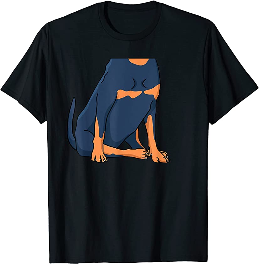 Rottweiler Lazy Halloween Costume Rottie Dog Puppy Doggie T-Shirt