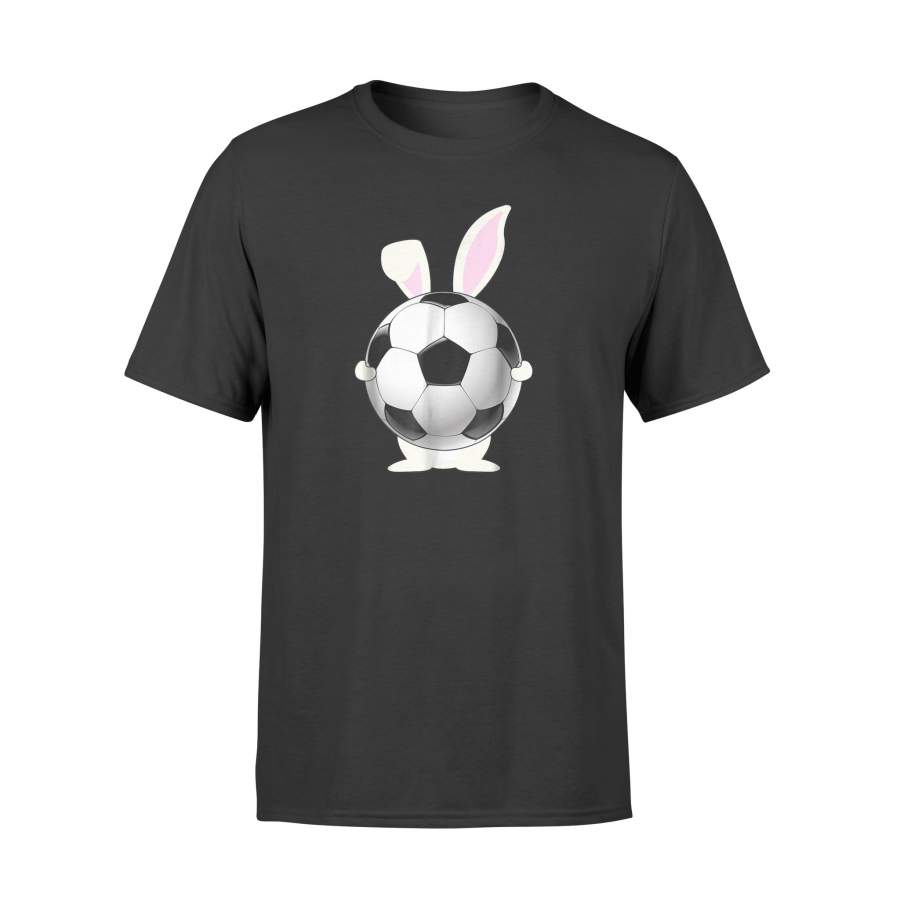 Bunny Easter Soccer Ball Easter Sports T Shirt