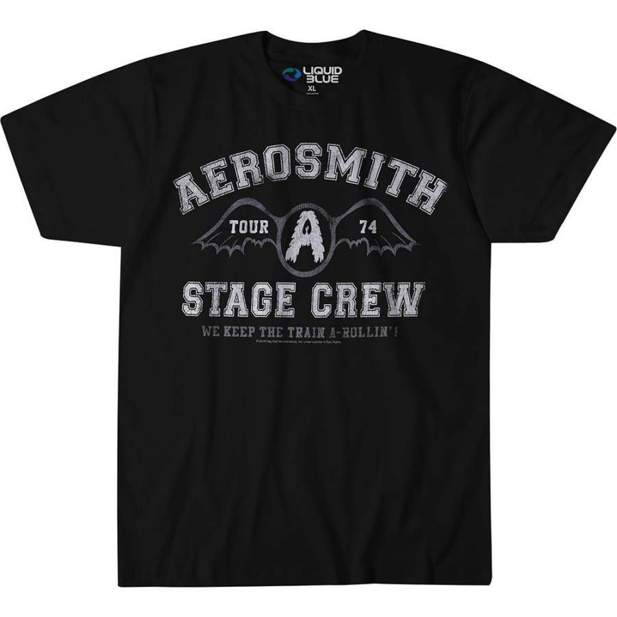 Aerosmith Stage Crew Men’s T-Shirt