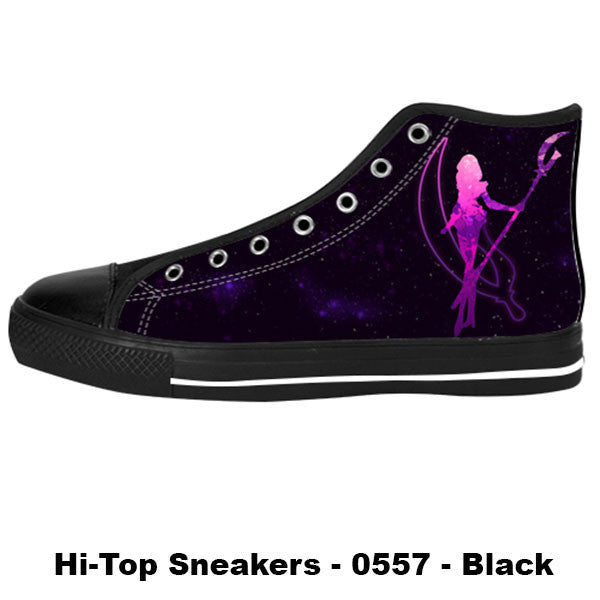 Awesome Custom Sailor Saturn Shoes Design – Sailor Moon Sneakers