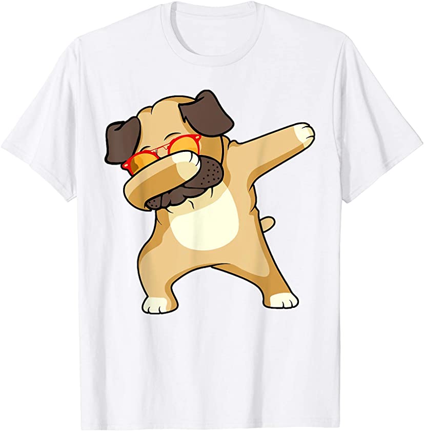 Dabbing Dog – Funny Dog Pet Puppy Paw Lover Men Women Gift T-Shirt